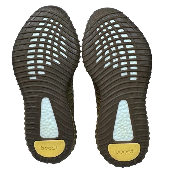 ADIDAS YEEZY BOOST 350 V2 Earth Sneakers Shoes Men's Size 10 - Picture 8 of 16